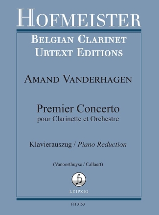 Premier Concerto fr Klarinette und Orchester Klavierauszug mit Solostimme