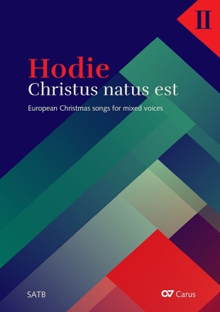 Hodie - Christus natus est Band 2 European Christmas songs for mixed voices Chorbuch