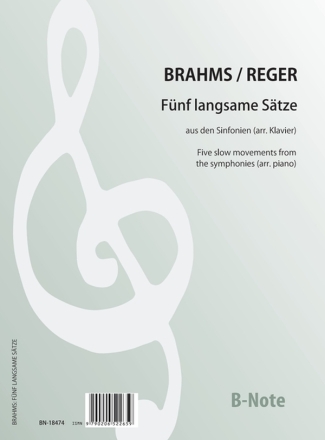 Fnf langsame Stze aus den Sinfonien  fr Klavier