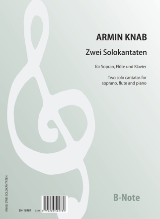 Zwei Solokantaten  fr Sopran, Flte und Klavier