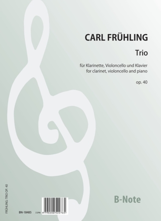Trio  op.40 fr Klarinette, Cello und Klavier