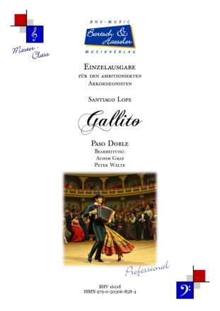 Gallito (Paso Doble) fr Akkordeon (mit 2. Stimme)