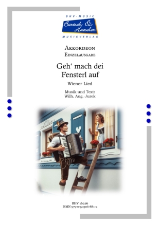 Geh' mach die Fensterl auf fr Akkordeon