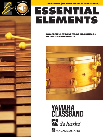 Essential Elements (NL) Percussion Buch + Online-Audio