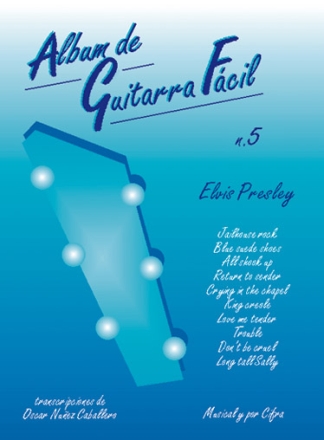 Album De Guitarra Facil No 05 Elvis Presley Gitarre Buch