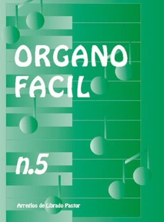 Organo Facil No5 (Pastor) Orgel Buch