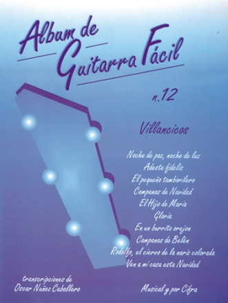 Album De Guitarra Facil No 12 Villancicos Gitarre Buch
