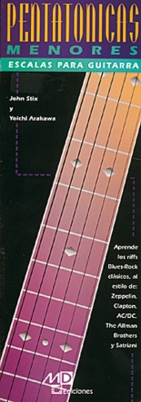 Pentatonicas Menores Escalas Gitarre Buch