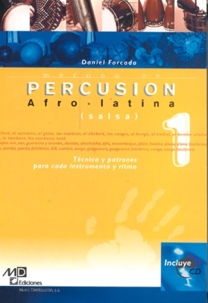 Mtodo de Percusion Afro-Latina (Salsa) 1 Percussion Buch und CD