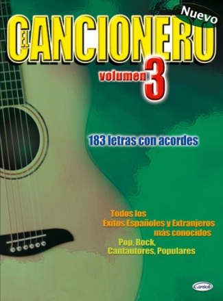 El Cancionero Volume 3 Lyrics and Chords Buch
