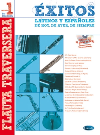 Exitos Latinos Y Espanolos Flte Buch und CD