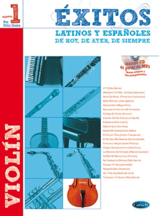 Exitos Latinos Y Espanolos Violine Buch und CD