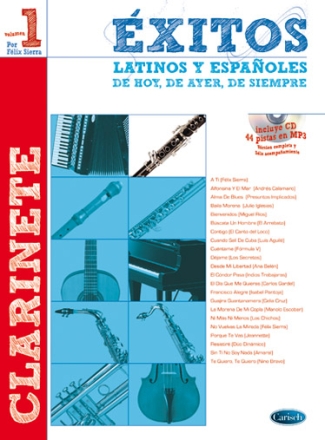 Exitos Latinos Y Espanolos Klarinette Buch und CD