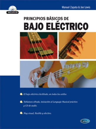 Principios Basicos Bajo Eletrcico E-Bass Buch und CD