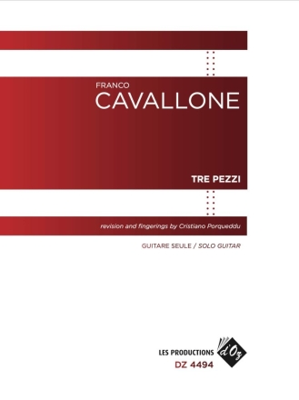 Tre Pezzi Gitarre Buch