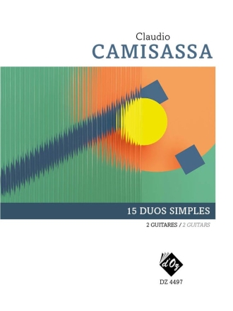 15 duos simples Guitar Duet Buch + Einzelstimme(n)