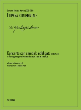 Concerto con cembalo obbligato (HH.32 n. 3) Chamber Ensemble Partitur