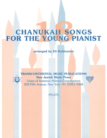 18 Chanukah Songs for the Young Pianist Klavier Buch