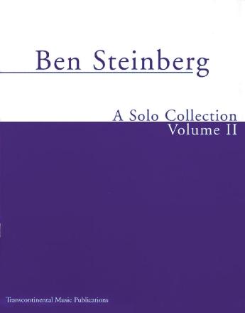 Ben Steinberg - A Solo Collection Vocal and Keyboard Buch