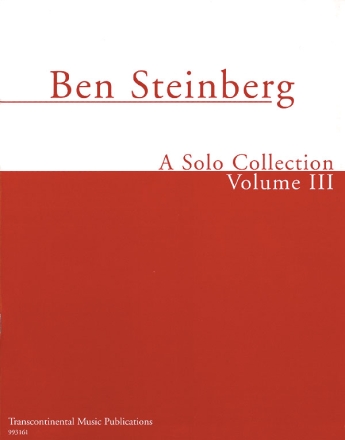 Ben Steinberg - A Solo Collection Vocal and Keyboard Buch