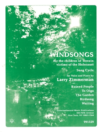 Windsongs Vocal and Piano Buch