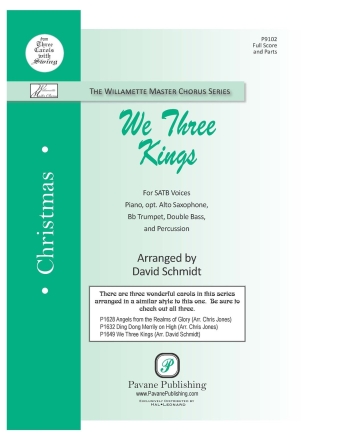 We Three Kings SATB and Ensemble Partitur + Stimmen