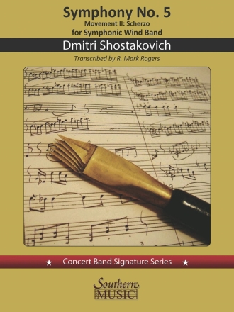 Scherzo from Symphony No. 5 Concert Band Partitur + Stimmen