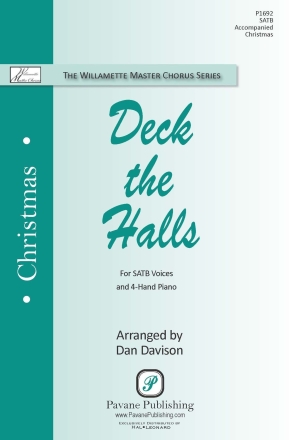 Deck the Halls SATB Divisi Chorpartitur