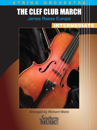 Clef Club March Streichorchester Partitur + Stimmen