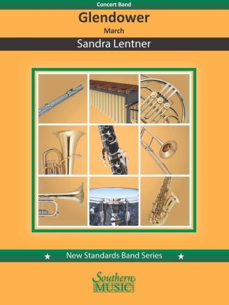 Glendower March for Band Concert Band Partitur + Stimmen