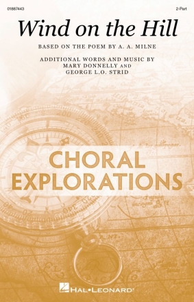 Wind on the Hill 2-Part Choir and Flute Chorpartitur