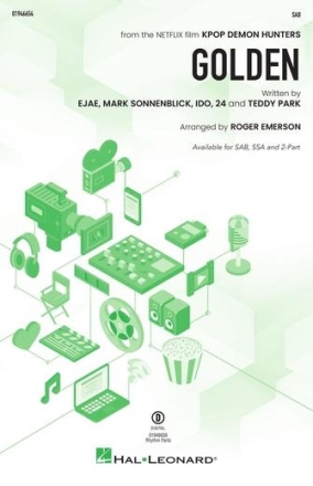 Golden SAB Chorpartitur