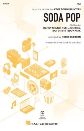 Soda Pop 2-Part Choir Chorpartitur