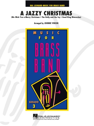 A Jazzy Christmas Brass Band Partitur + Stimmen