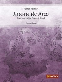 Juana de Arco Concert Band/Harmonie Partitur + Stimmen