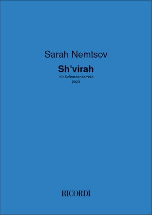 Sh'virah Ensemble Partitur + Stimmen