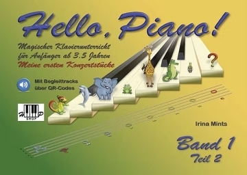 Hello, Piano! Band 1 Teil 2 (+QR-Codes) fr Klavier Neuausgabe 2025
