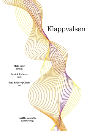 Klappvalsen for mixed choir a cappella choral score (schwed)