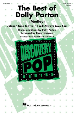 The Best of Dolly Parton (Medley) 3-Part Mixed Choir Chorpartitur