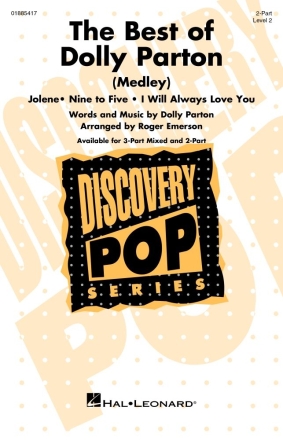 The Best of Dolly Parton (Medley) 2-Part Choir Chorpartitur