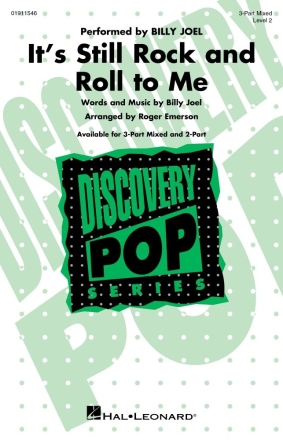 It's Still Rock and Roll to Me 3-Part Mixed Choir Chorpartitur