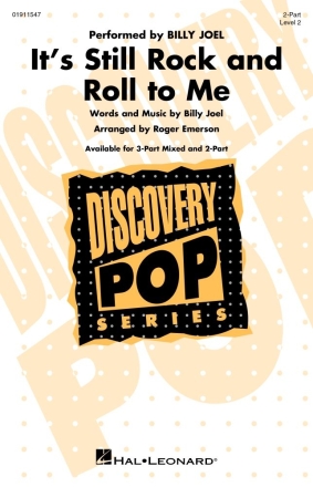 It's Still Rock and Roll to Me 2-Part Choir Chorpartitur