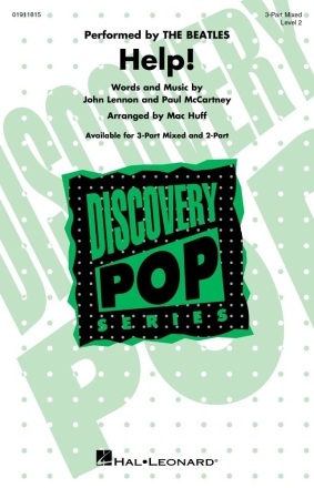 Help! 3-Part Mixed Choir Chorpartitur