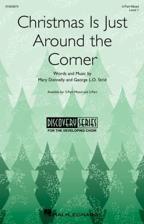 Christmas Is Just Around the Corner 3-Part Mixed Choir Chorpartitur