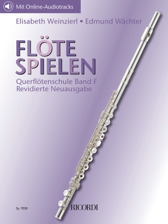 Flte spielen - Querfltenschule Band F Flte Buch + Online-Audio