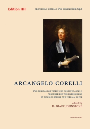 Two Sonatas for Violin and Continuo op. 5 Cembalo Spielpartitur