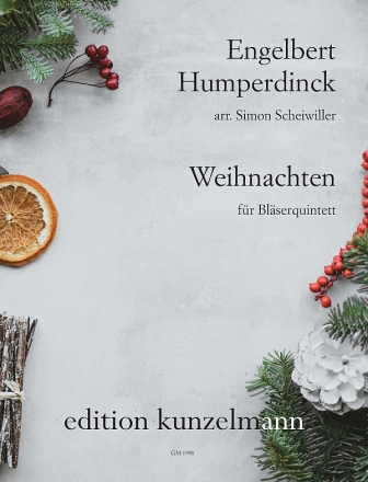 Weihnachten (Christmas) fr Blserquintett Partitur und Stimmen