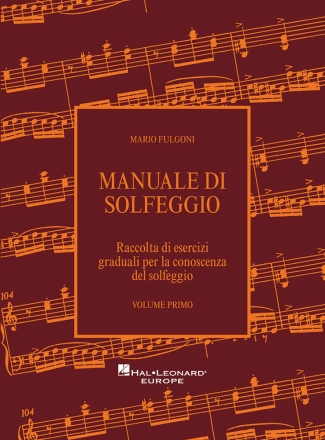Manuale di solfeggio - Volume 1 Theory and Education Buch