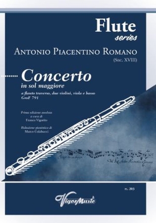 Concerto per Flauto GroF 791 Fl�te und Klavier Klavierauszug