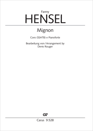 Mignon Coro SSATB, Pfte Partitur